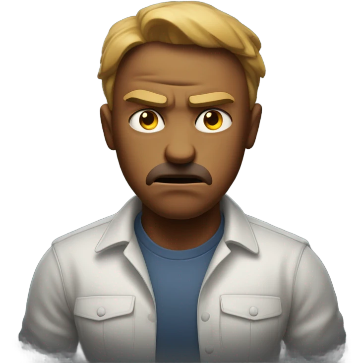 Raging emoji
