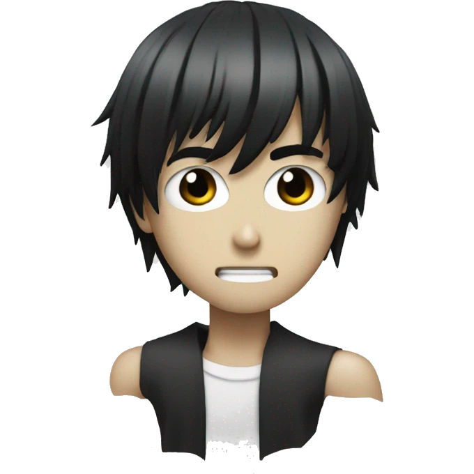 L from death note emoji
