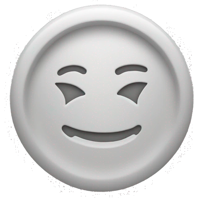 White nonagram outline  emoji