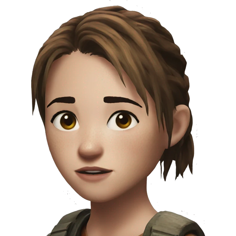 Ellie the last of us Little bit dezoom emoji