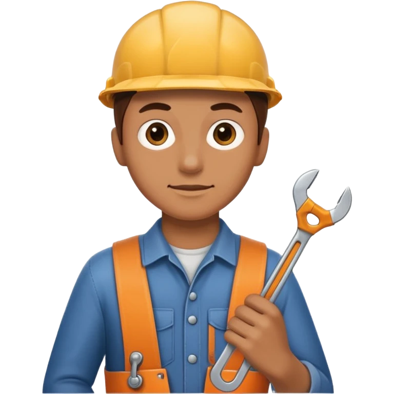 person holding a spanner emoji