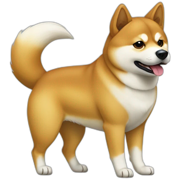 shibainu-resusing-to-walk emoji