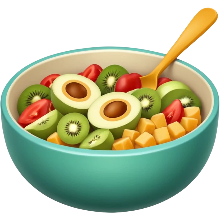 healthy bowl emoji