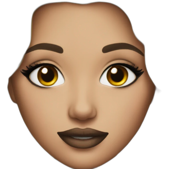 Morgane makeup emoji