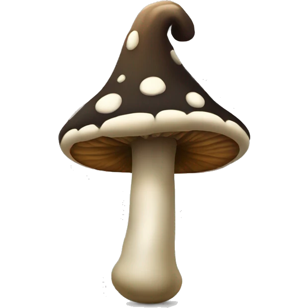 Murshroom with wolf shadow emoji