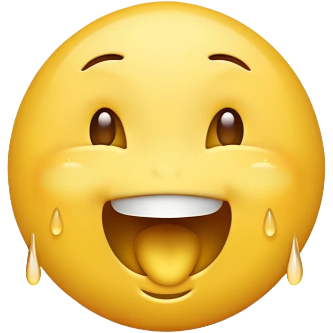 Sarcastic laughter emoji emoji