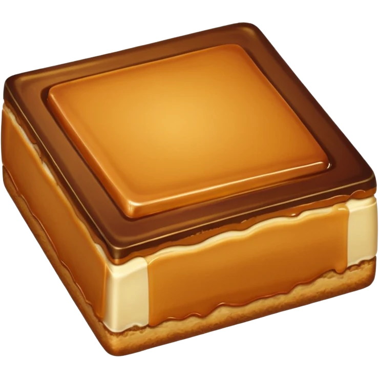 caramel slice emoji