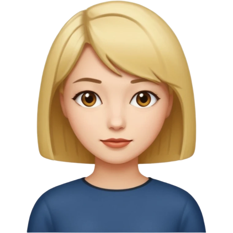 Bob cut emoji