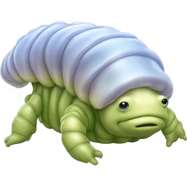 Imagem realista de um tardigrado  emoji