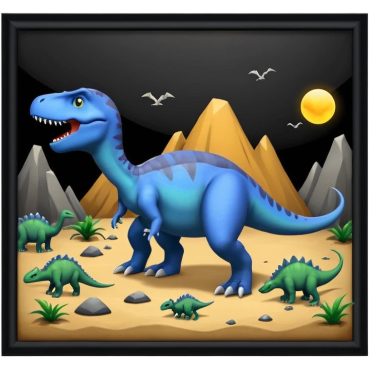 Ideas in a tarpit, just like how dinosaurs died emoji