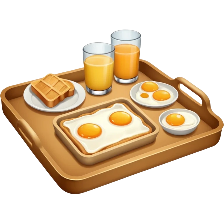 rectangle tray breakfast emoji