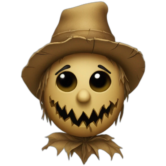 bad scarecrow emoji