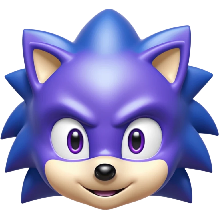 glitter purple sonic emoji