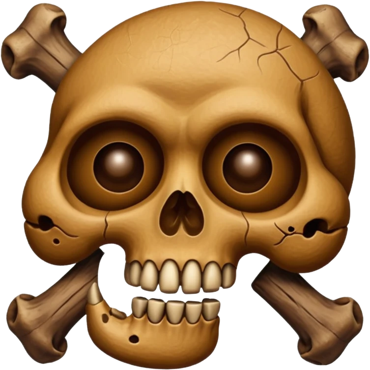 ((poop emoji))with bones and 3 skulls emoji