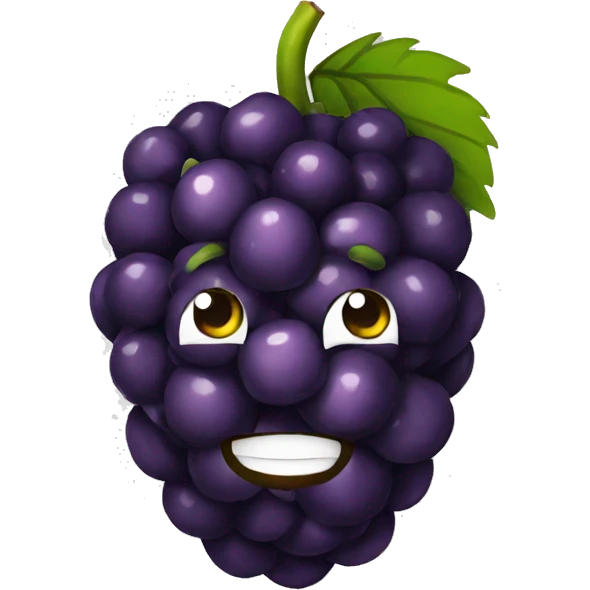 Blackberry loving emoji