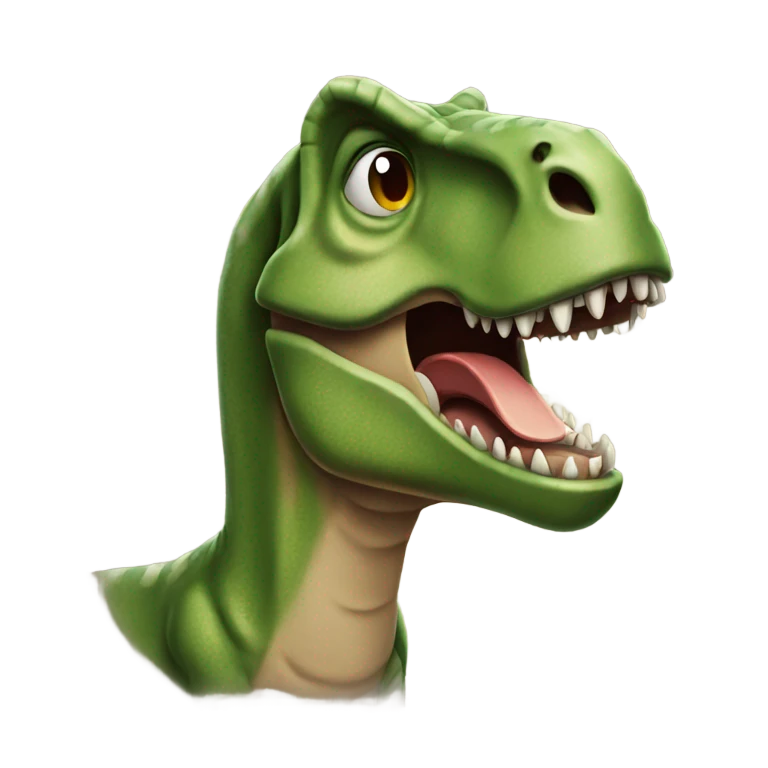 T-rex emoji