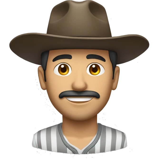 Alcalde Jhonny Fernández con sombrero de paja emoji