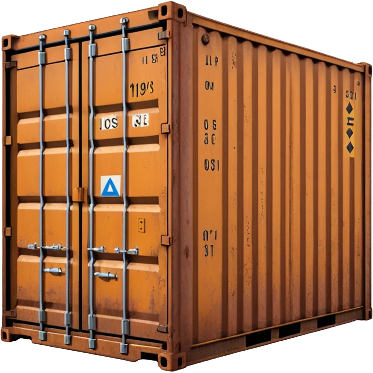 shipping container emoji