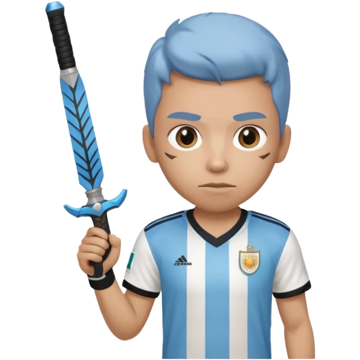 haz un turro con una biszera para atras y con un arma remera argentina emoji