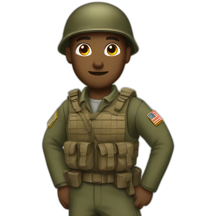 Good soldiers follow orders emoji