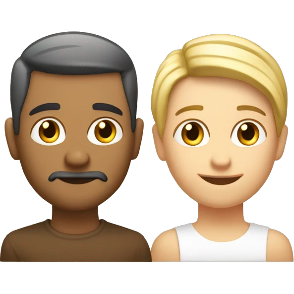 Deux mains côte à côte fomant la lettre J emoji