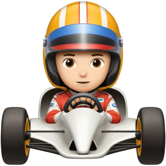 Formula racer emoji