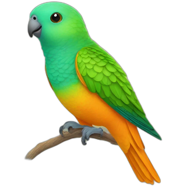 orange bellied parrot emoji