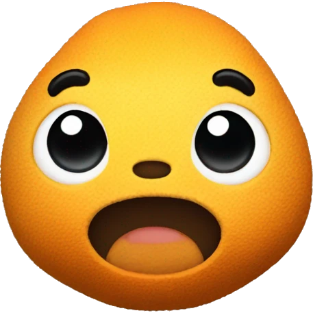 Amber rock plush toy emoji