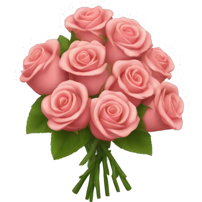 Rose bouquet  emoji