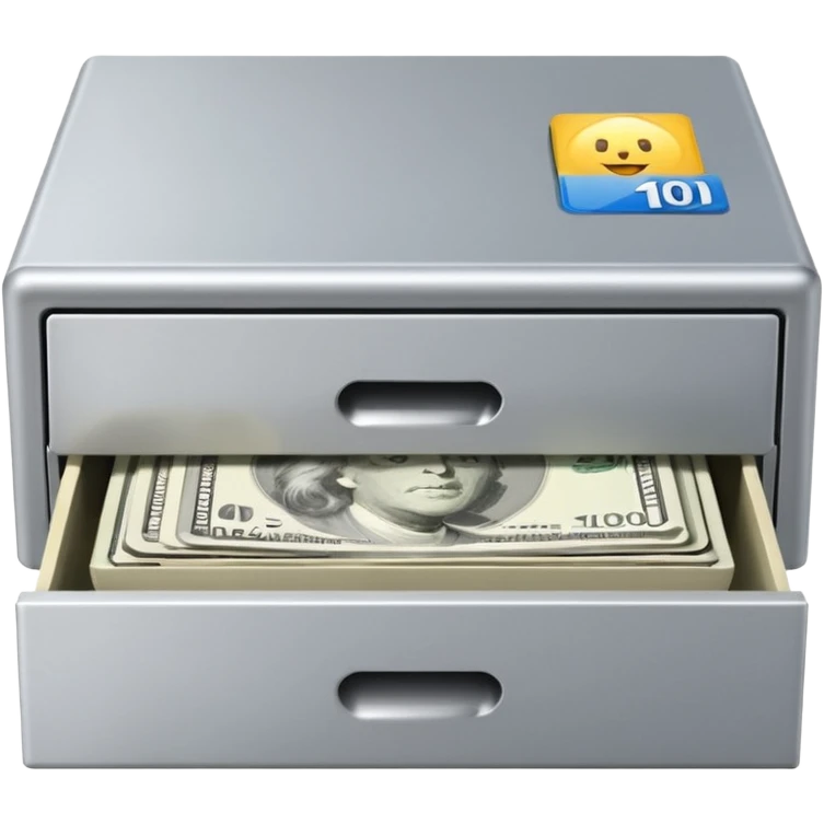 Cash drawer

 emoji