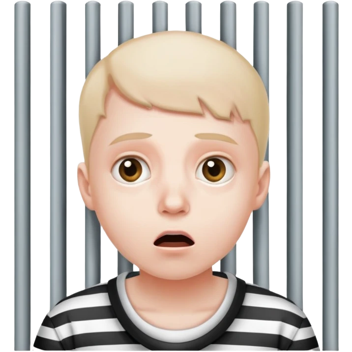 surprised prisoner emoji
