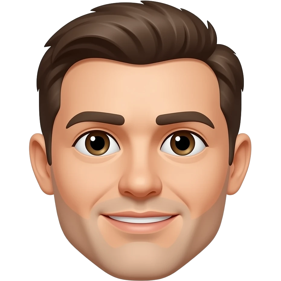 A nose and the cheeks emoji