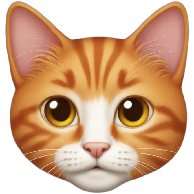 red head cat emoji