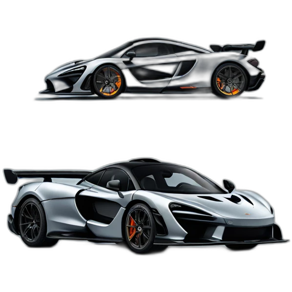 car mclaren senna emoji