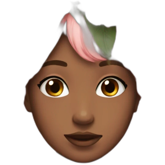 flower crown emoji