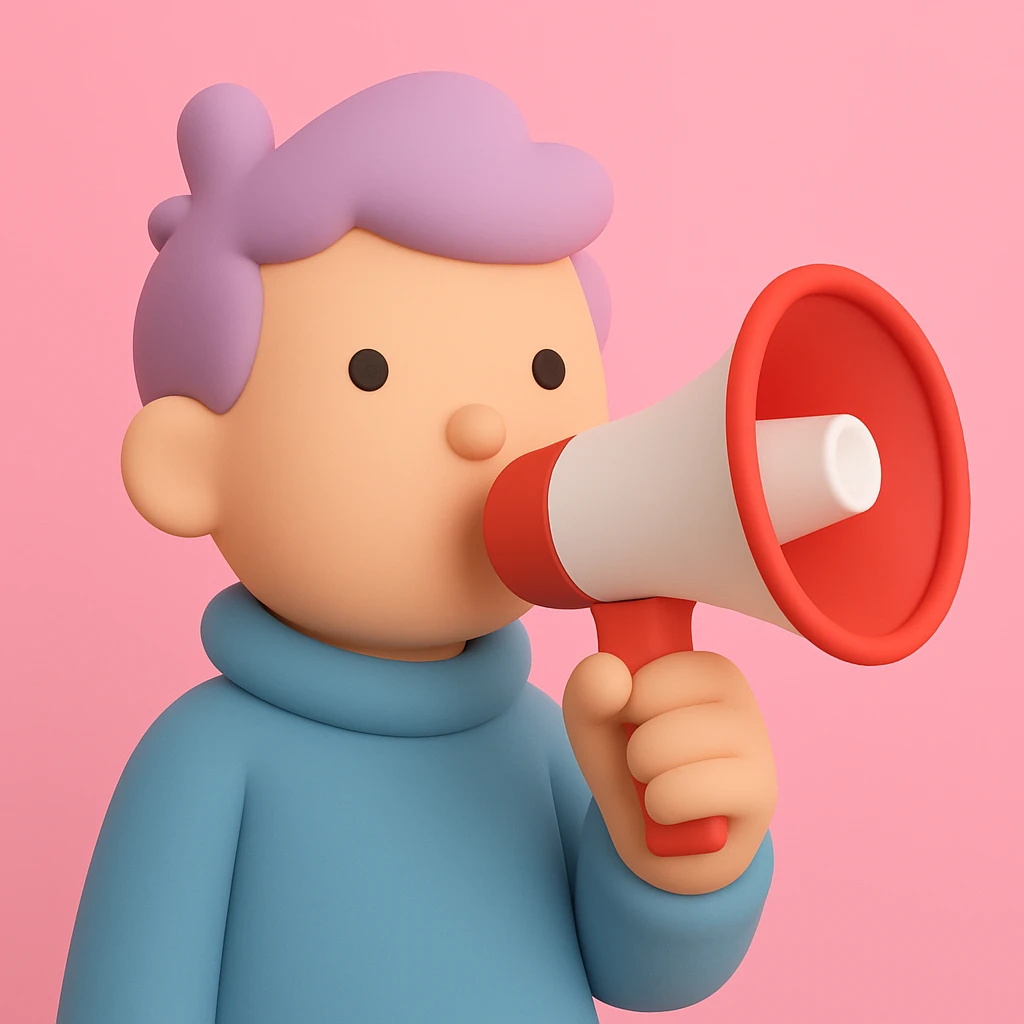 megaphone emoji