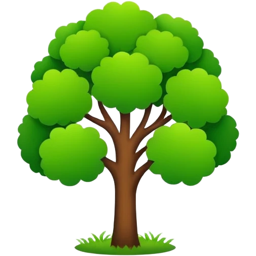 Green park round logo  emoji