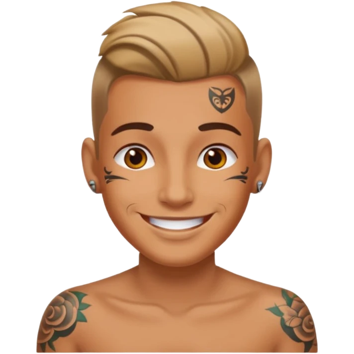 a tatoo adult  emoji
