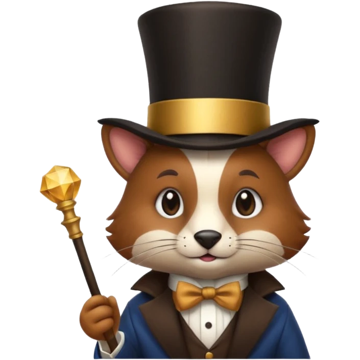 magician animal emoji