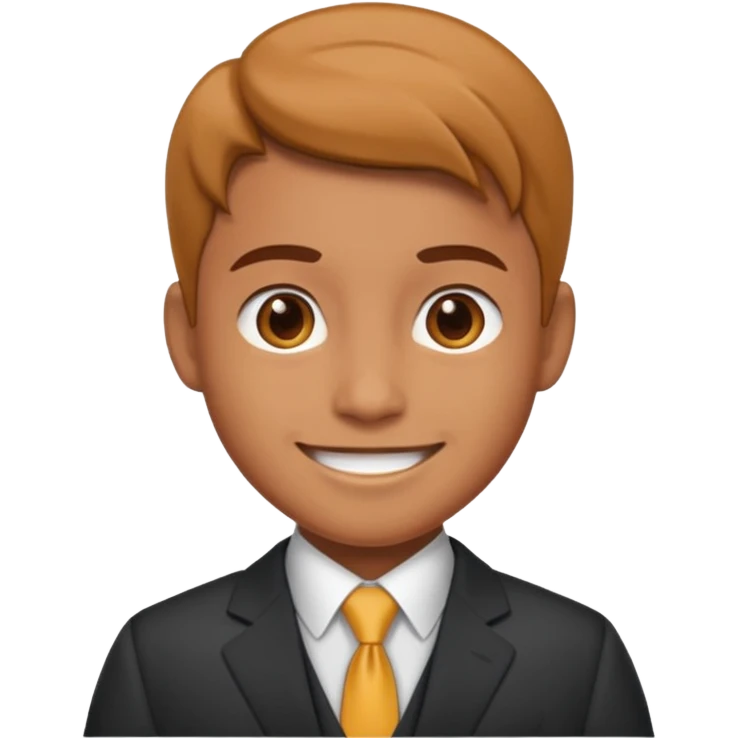persona de traje trabajando emoji