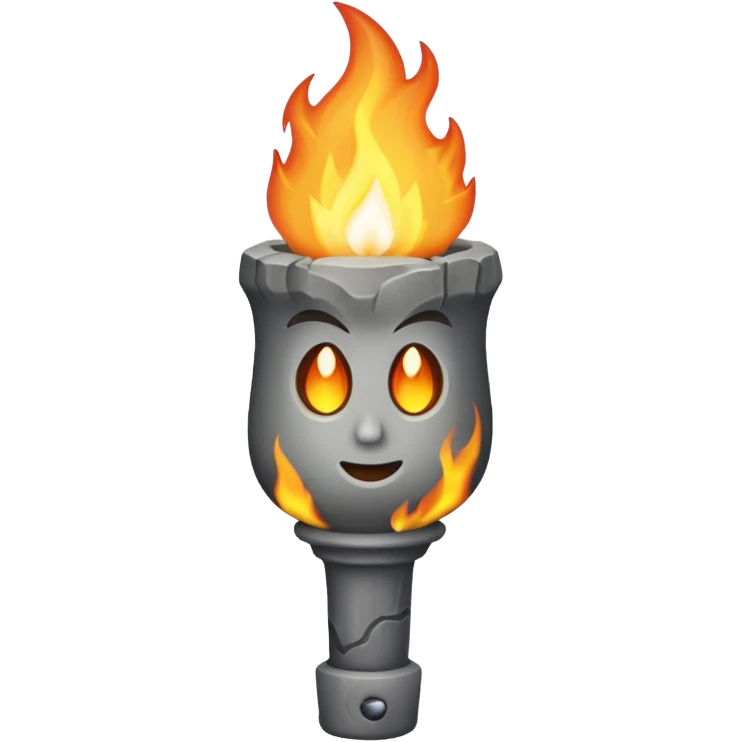 Stone Torche emoji