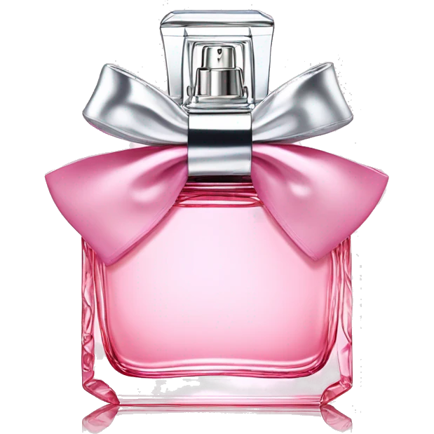 Miss Dior perfume in bow emoji