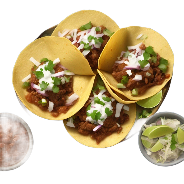 QuesaBirria tacos plate emoji