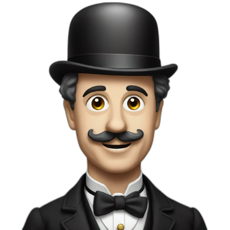 charles chaplin emoji