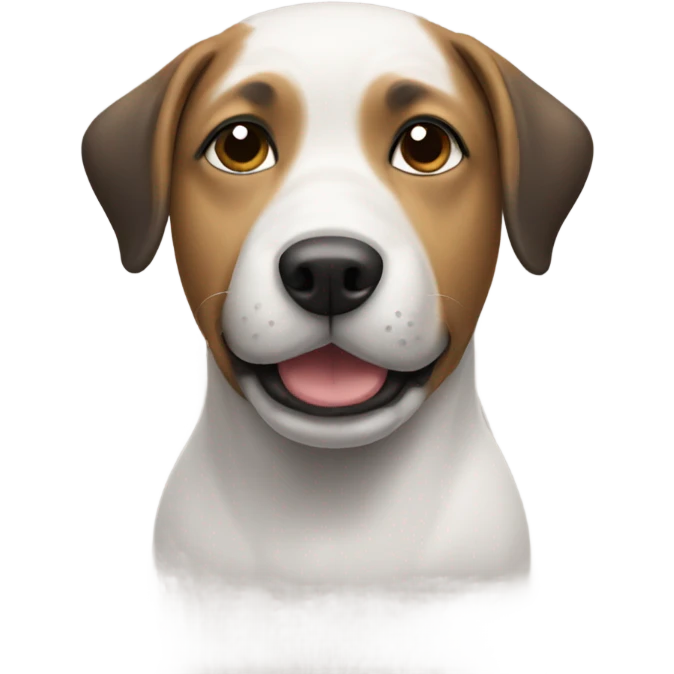 Dog wearing t-shirt  emoji