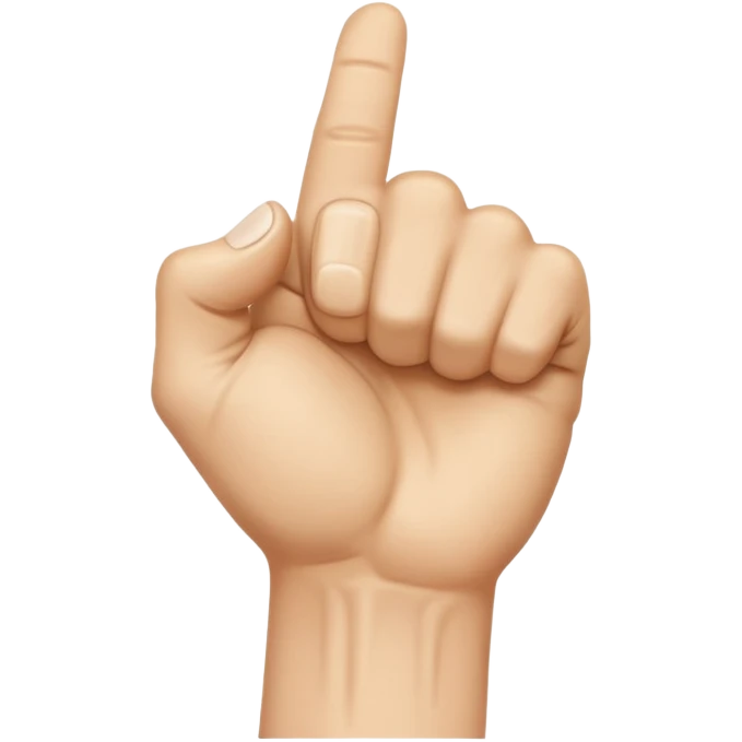 back of veiny fist rearview emoji