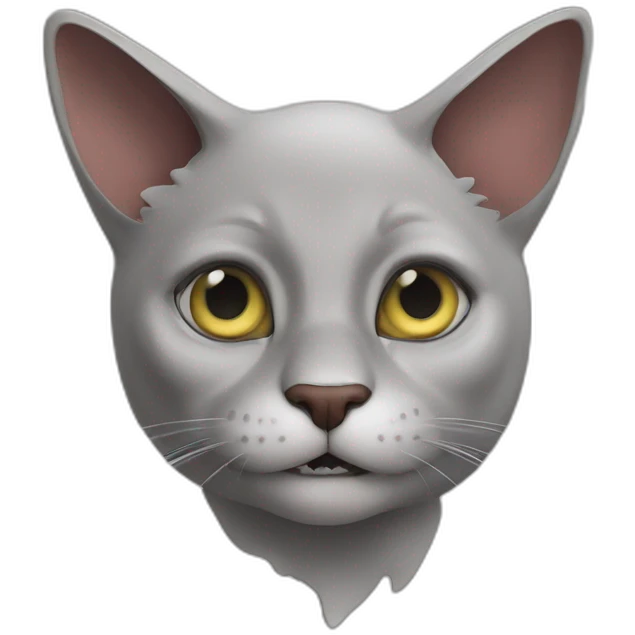 screaming-cat-rageful emoji