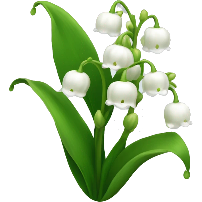 Lilly of the valley  emoji