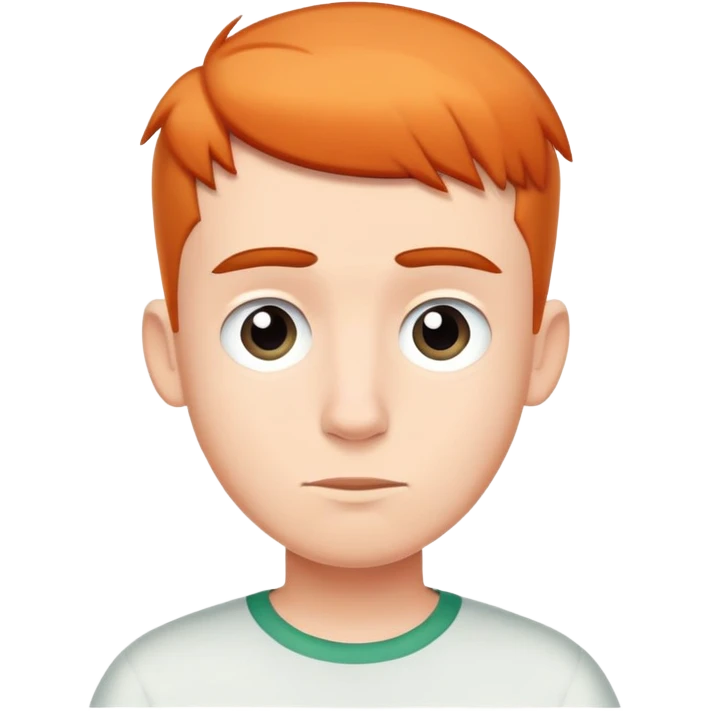 gay boy with a ferb hair cut  emoji