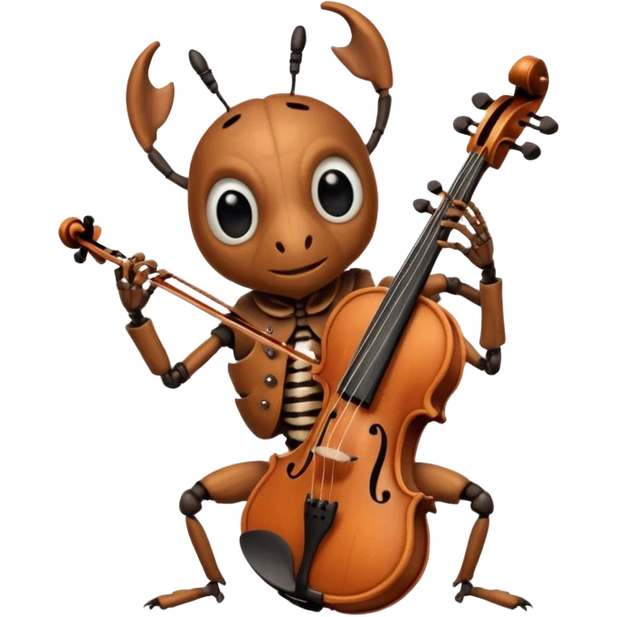 Musician Beetle emoji